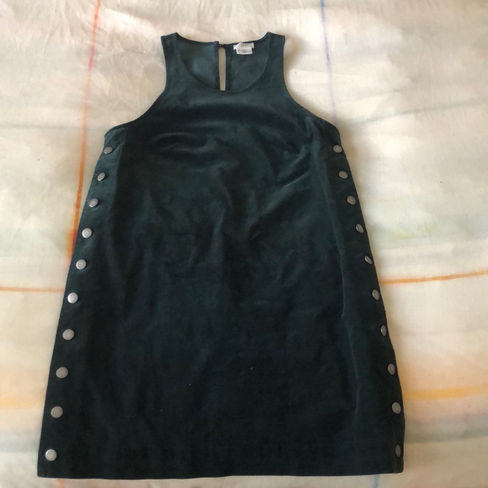 Urban Outfitters Stretch Velvet Shift Dress